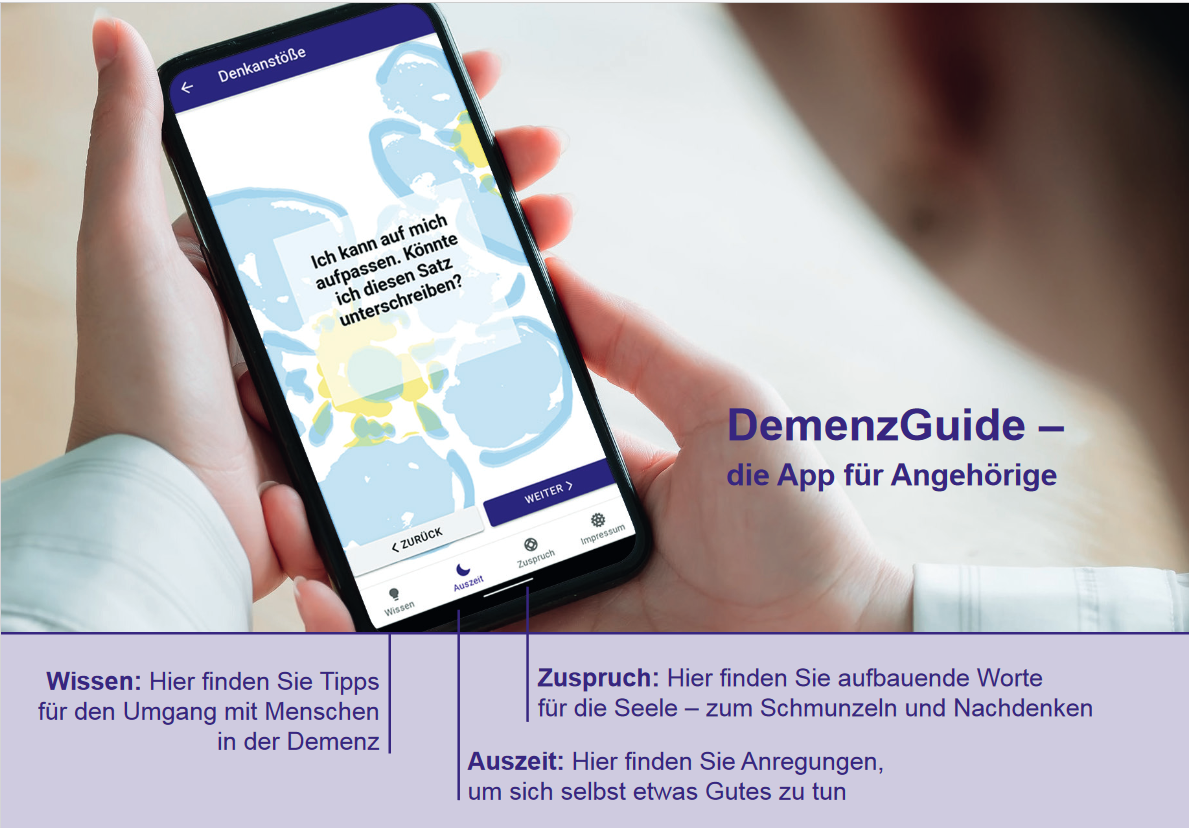 DemenzGuide - Die App Für Angehörige | Evangelische Altenheimseelsorge ...